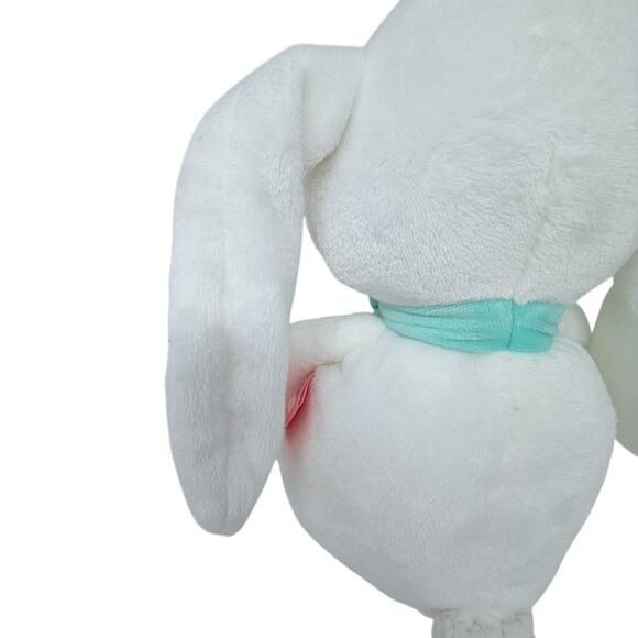Henglu International Max Studio White Plush Bunny Rabbit Easter Stuffed Animal - Picture 12 of 14